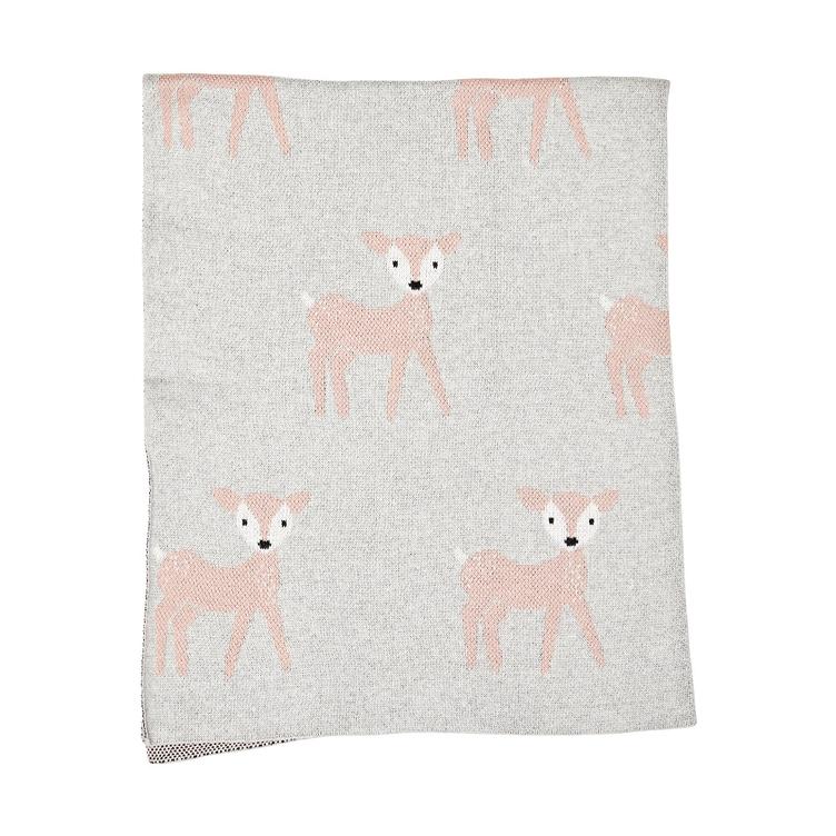 Strickdecke Shy Bambi