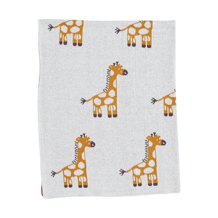 Strickdecke Dotty Giraffe