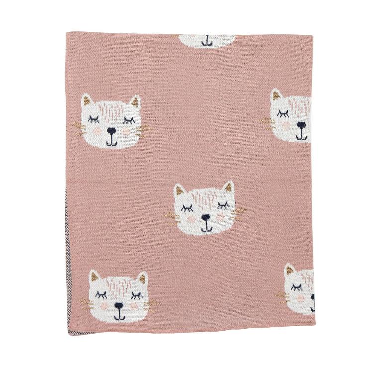 Strickdecke Golden Cat