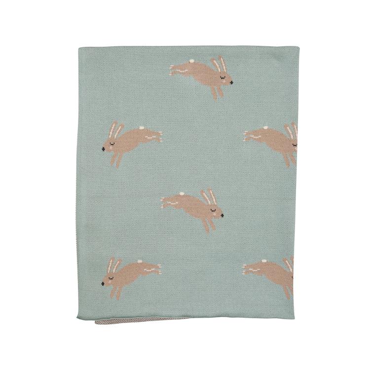 Strickdecke Hopping Bunny