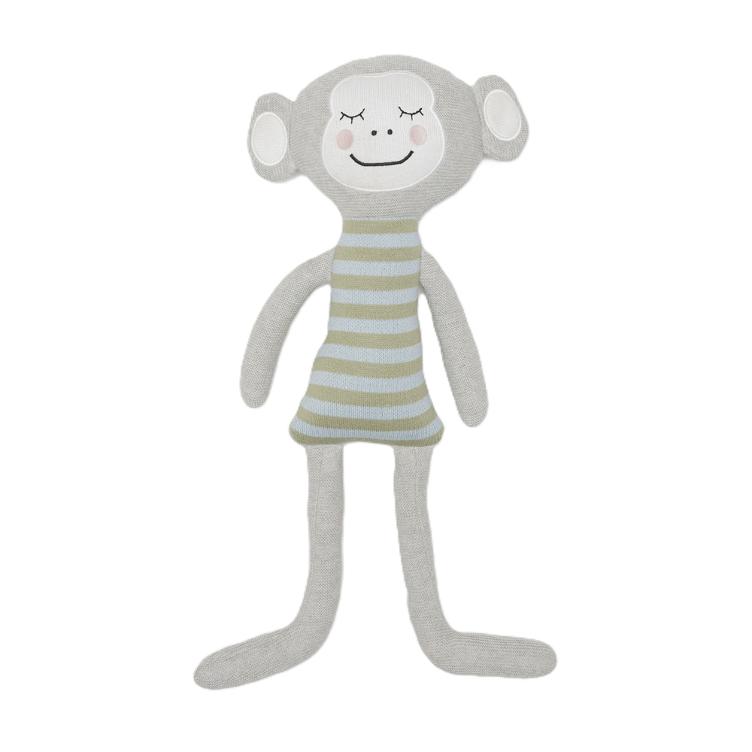 Strickfigur Striped Monkey