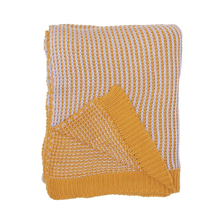 Strickdecke Rib Knit