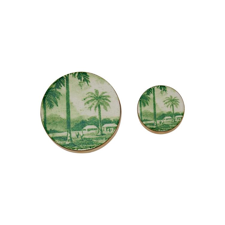 Messingdose Tropical Retro 2er Set