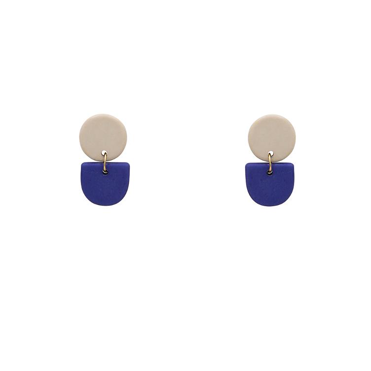 Ohrstecker Clay Double