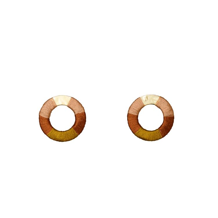 Ohrstecker Coloured Mini Circle
