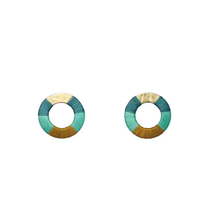 Ohrstecker Coloured Mini Circle