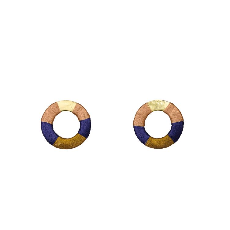 Ohrstecker Coloured Mini Circle