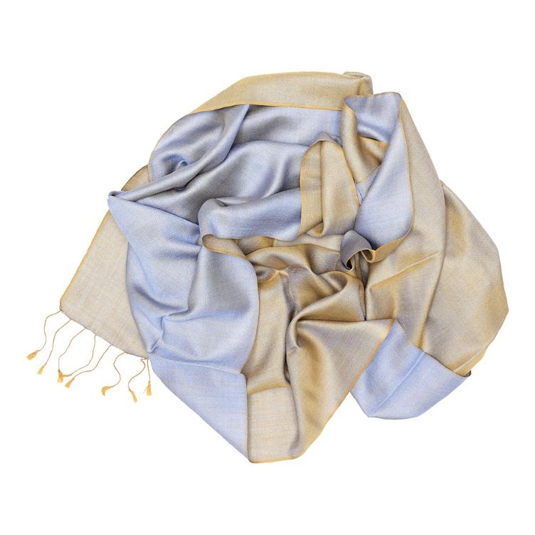 Seidenschal Bicolor
