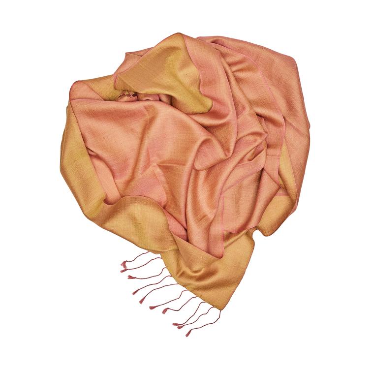 Seidenschal Bicolor
