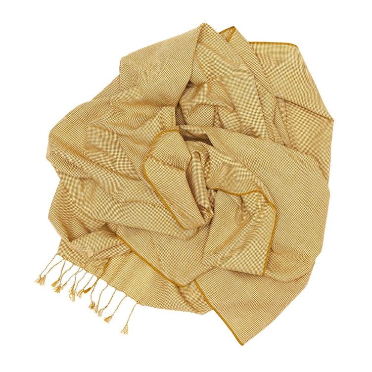 Baumwollschal Pied De Poule